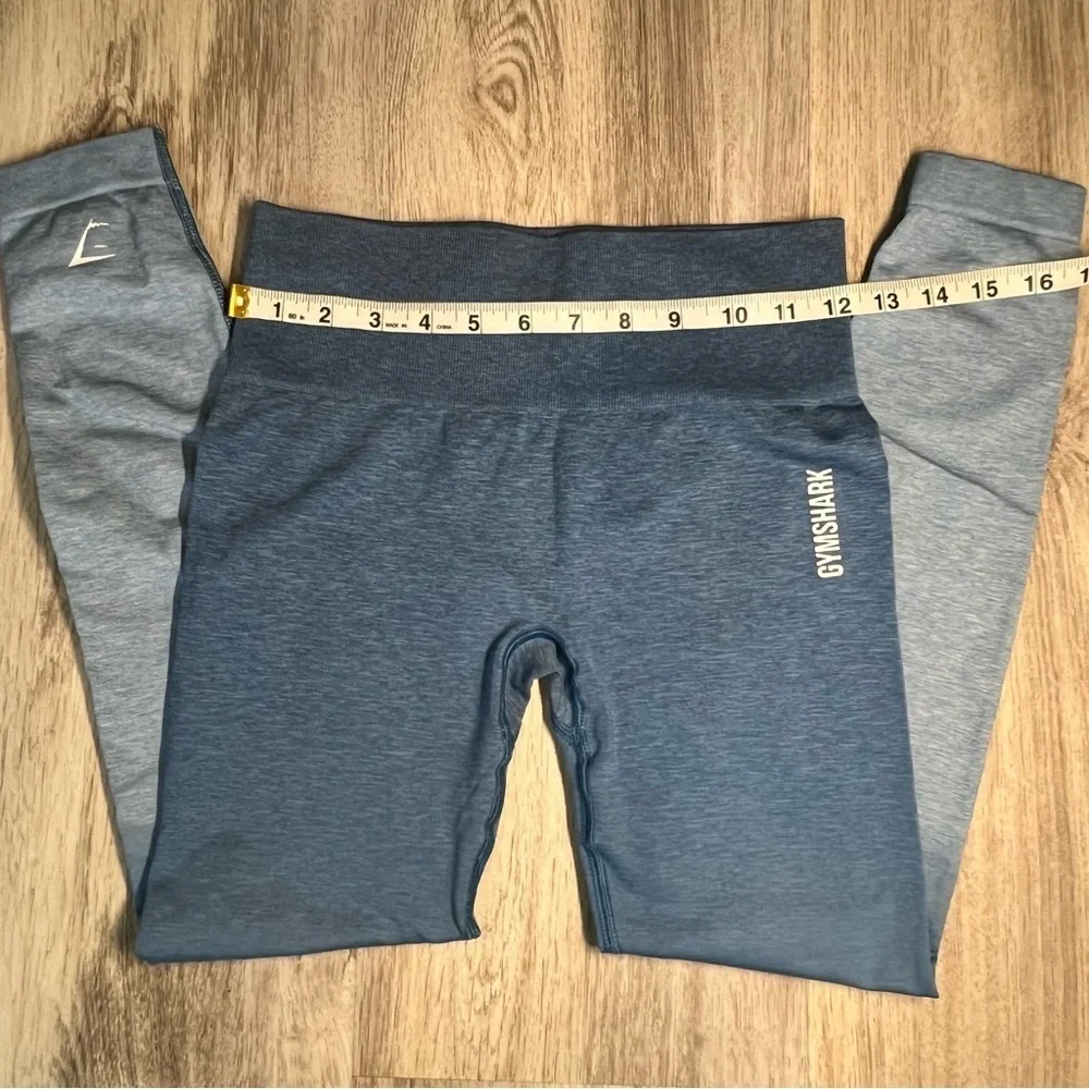 Gymshark Adapt Seamless Blue Ombré Leggings Size‎ XS #5